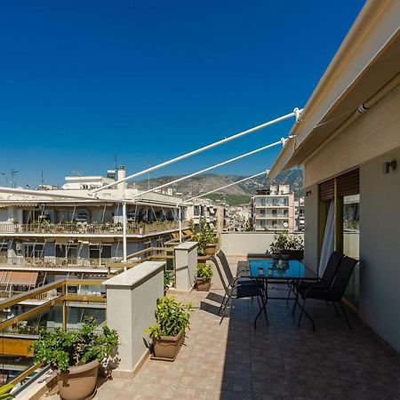 Cozy Seaside Penthouse With Sea & Mountain View. Apartment โวโลส ภายนอก รูปภาพ