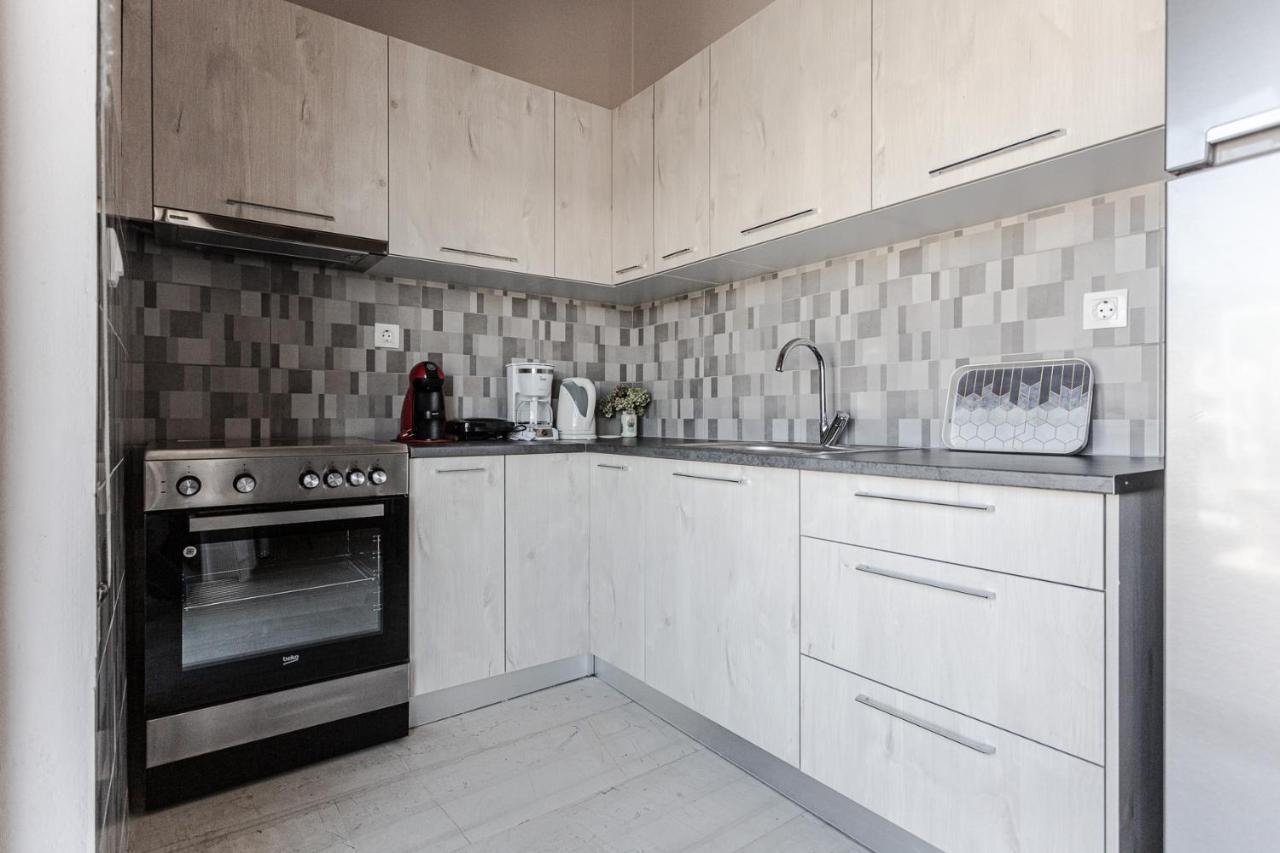 Cozy Seaside Penthouse With Sea & Mountain View. Apartment โวโลส ภายนอก รูปภาพ