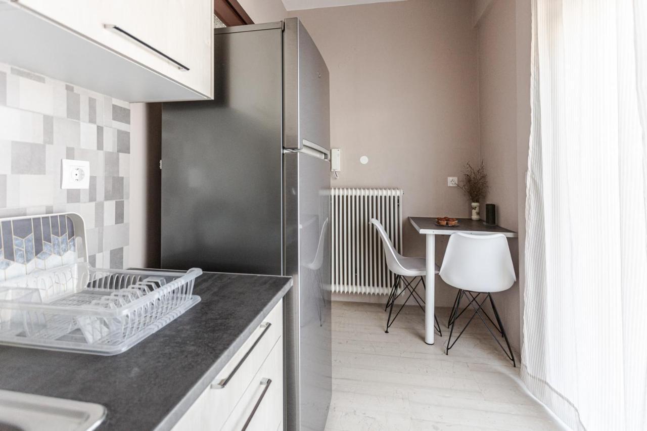 Cozy Seaside Penthouse With Sea & Mountain View. Apartment โวโลส ภายนอก รูปภาพ