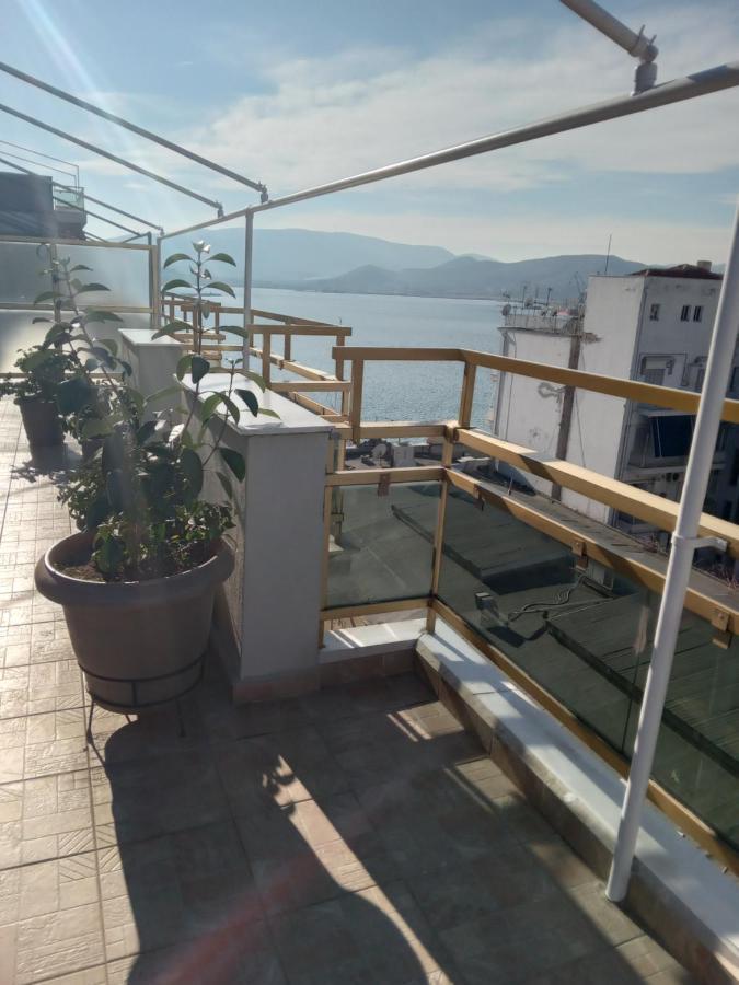 Cozy Seaside Penthouse With Sea & Mountain View. Apartment โวโลส ภายนอก รูปภาพ